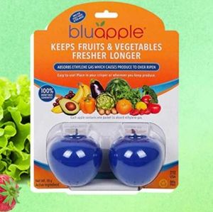 blue apple fruit/veggie keeper
